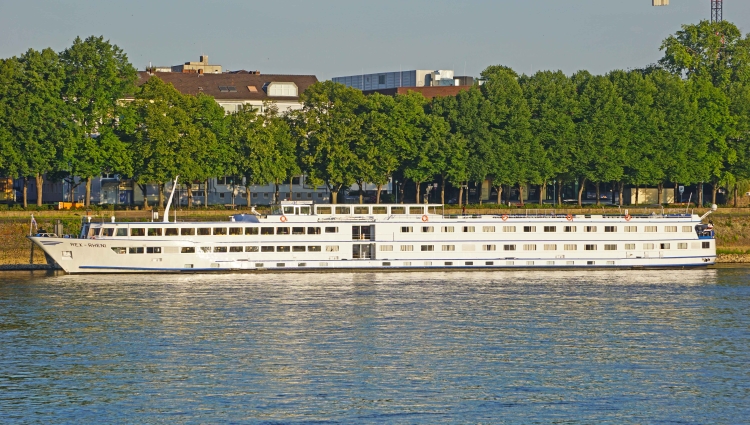 MS Rex Rheni moored in Bonn