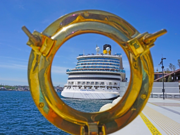 MS Costa Venezia porthole view