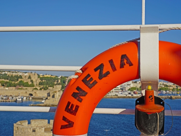 MS Costa Venezia lifebuoy