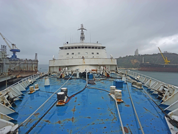MS Delphin mooring deck bow