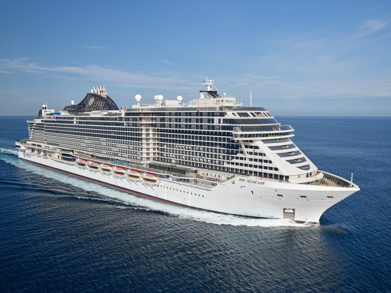 MSC SEASCAPE THE LARGEST AND MOST TECHNOLOGICALLY ADVANCED CRUISE SHIP 