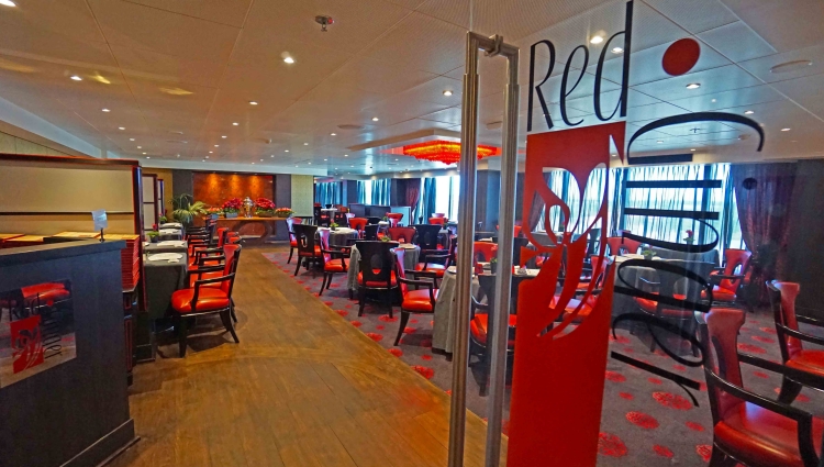 Red Ginger Restaurant MS Sirena Oceania Cruises