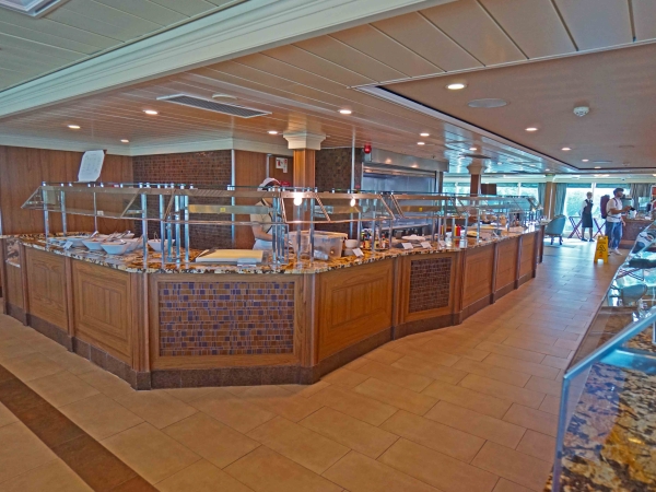 Terrace Cafe Buffet Restaurant MS Sirena Oceania Cruises