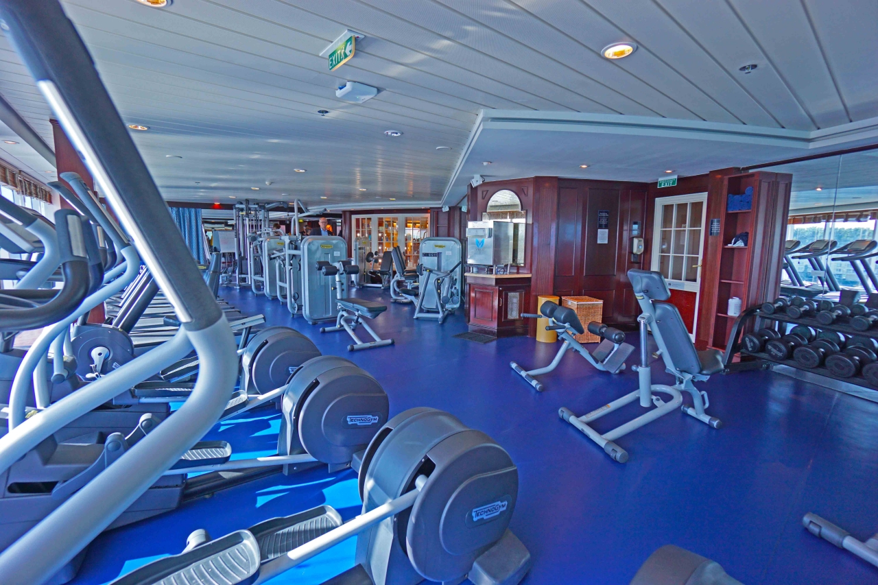 oceania cruise gym