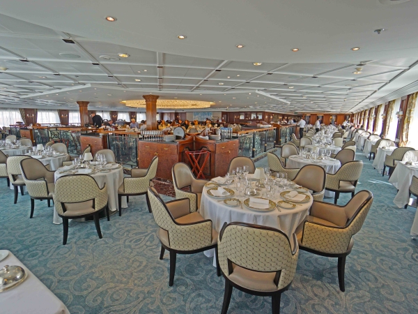 The Grand Dining Room MS Sirena Oceania Cruises