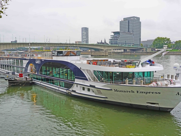 MS Monarch Empress of Gate 1 Tours cruises the River Rhine