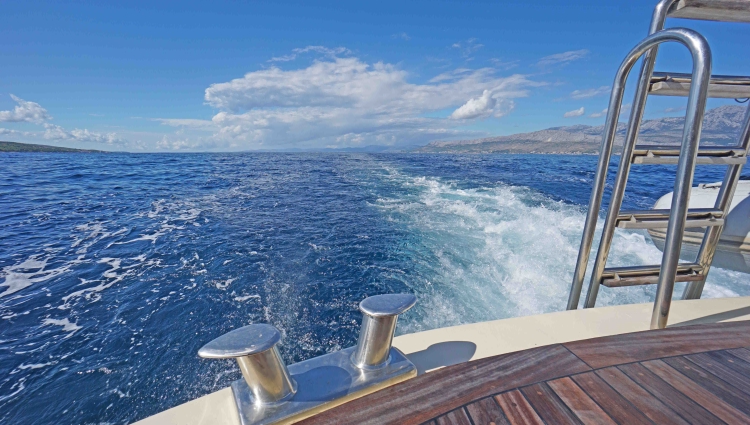 MS Princess of nicko cruises swim platform