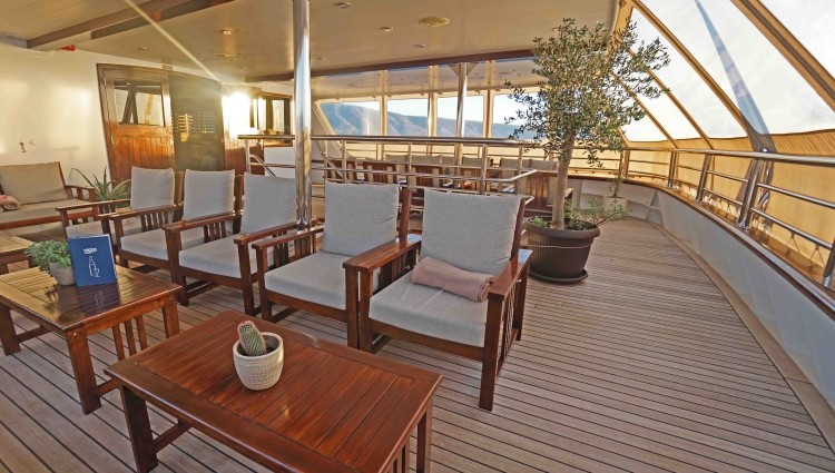 MS Princess of nicko cruises Outdoor-Lounge