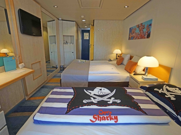 TUI Cruises Mein Schiff Herz Veranda-Kabine 10122 Zusatzbett Kind-Konfiguration