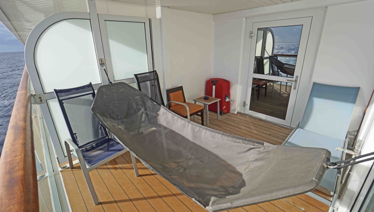 TUI Cruises Mein Schiff Herz Verandakabine Balkon