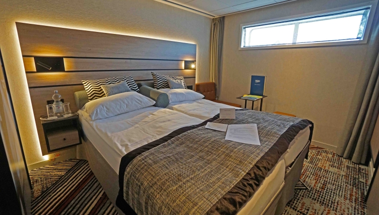 MS nickoSPIRIT von nicko cruises Hauptdeck Kabine 112