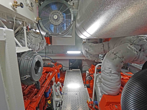MS ALISA of Phoenix Reisen Maschinenraum Engine room