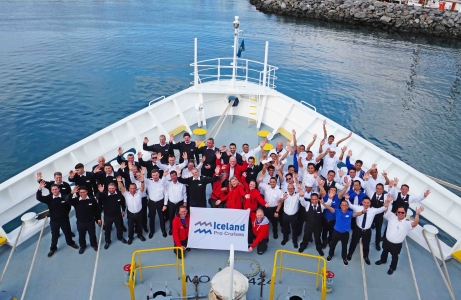 MS Seaventure Crew of Iceland Pro Cruises