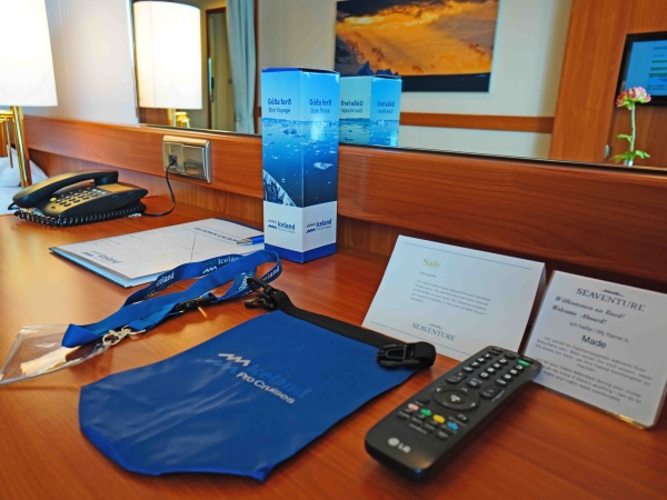 MS Seaventure Details of Cabin 611 of Iceland Pro Cruises