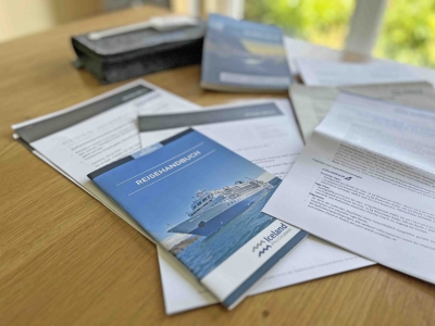 MS Seaventure Reiseunterlagen Travel Docs of Iceland Pro Cruises