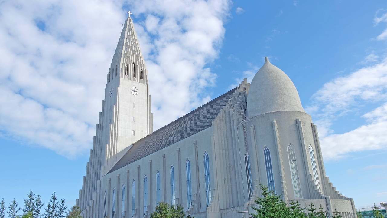 Reykjavik Cathedral Iceland Pro Cruises