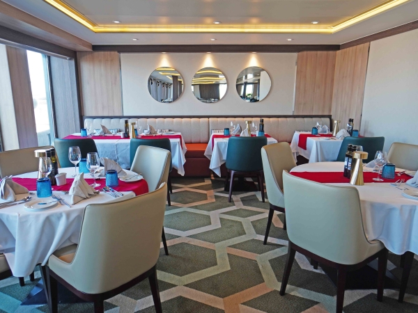 MS World Voyager Atlas Ocean Voyages nicko cruises Mystic Restaurant