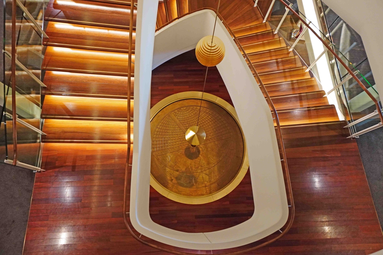 MS Celebrity APEX of Celebrity Cruises Public Staircase