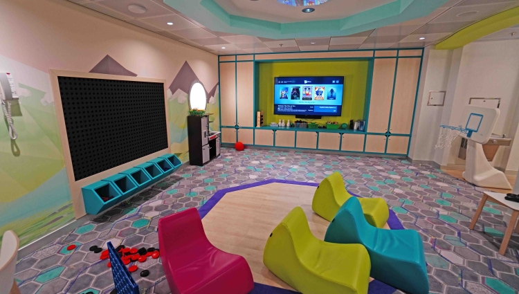 Celebrity APEX of Celebrity Cruises Camp at Sea