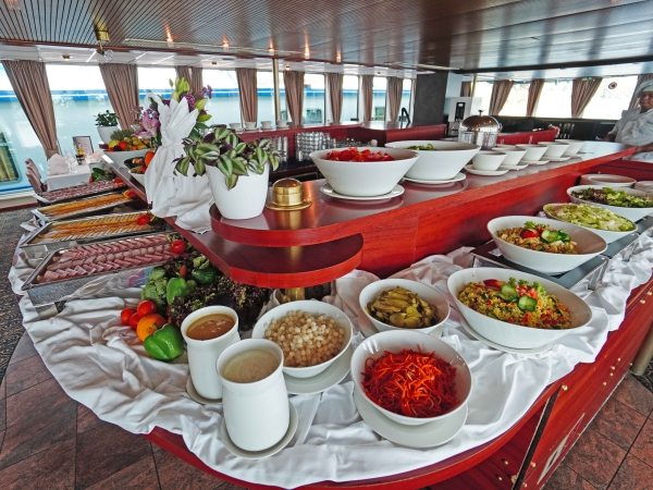 MS Dutch Largo of Dutch Cruise Line Restaurant Buffet