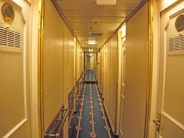 Corridor at Star Clipper of Star Clippers