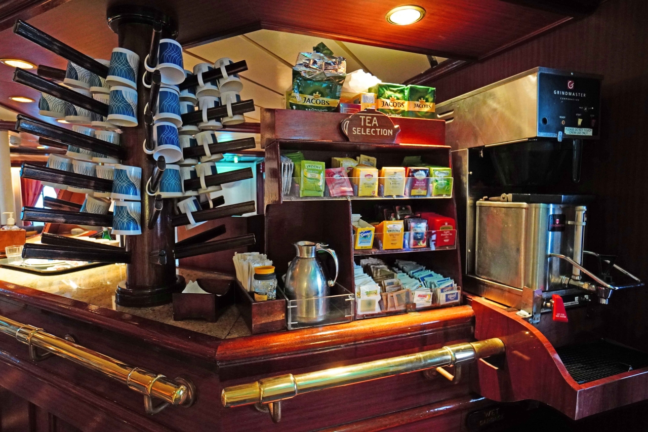 24/7 Coffee Tea Station of Star Clipper Star Clippers