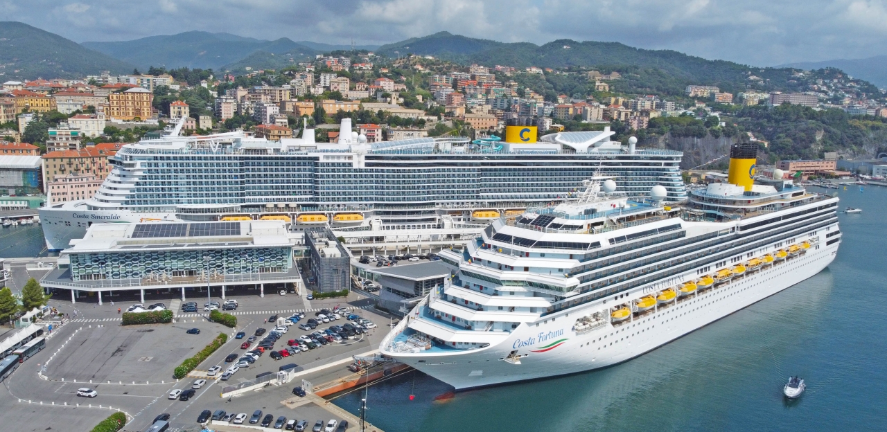 MS Costa Fortuna Costa Smeralda of Costa Cruises