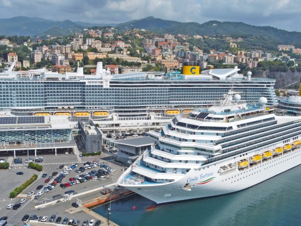 MS Costa Fortuna and Costa Smeralda of Costa Cruises