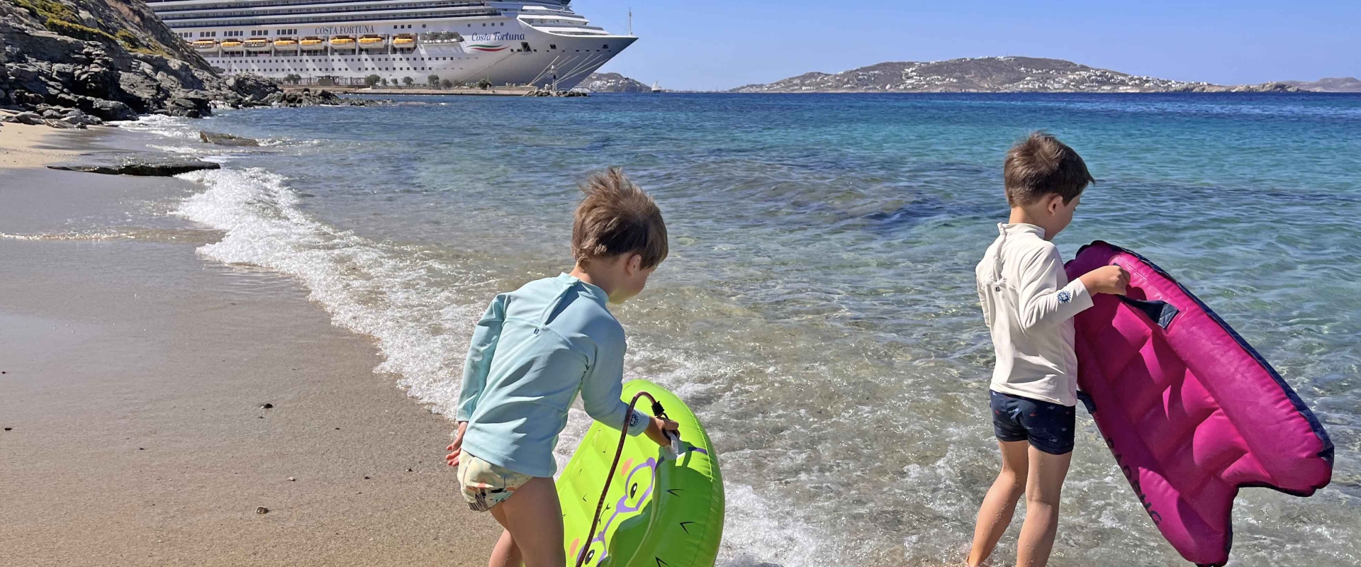 Kinder Costa Cruises Costa Fortuna Kidsclub Mykonos