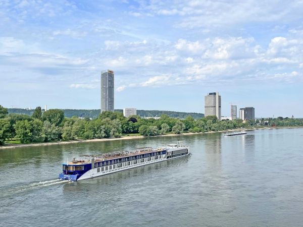 MS AMAStella of AMA Waterways on the River Rhine