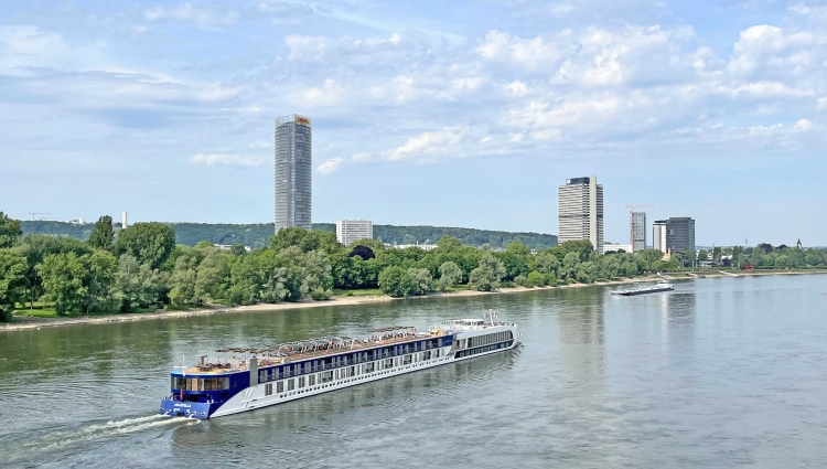MS AMAStella of AMA Waterways on the River Rhine