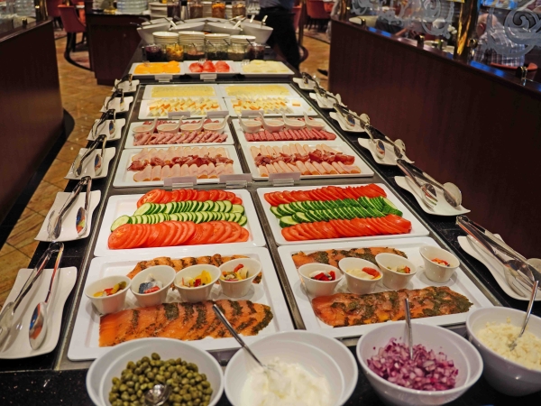 MS Thurgau Prestige Frühstücksbuffet