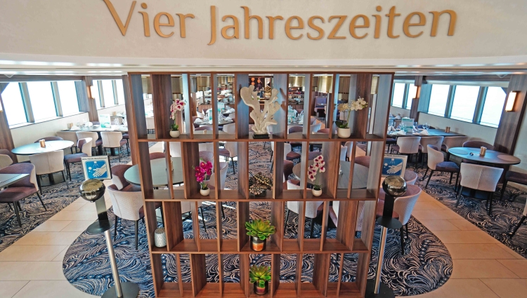 MS Annika Phoenix Reisen Restaurant Vier Jahreszeiten