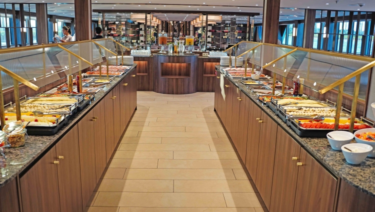 MS Annika Phoenix Reisen Restaurant Vier Jahreszeiten