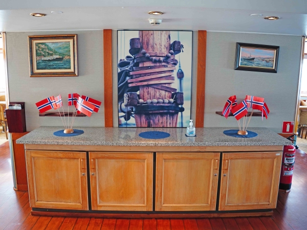 MS Nordstjernen of Vestland Classic Aft Salon