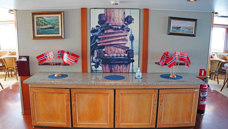 MS Nordstjernen of Vestland Classic Aft Salon