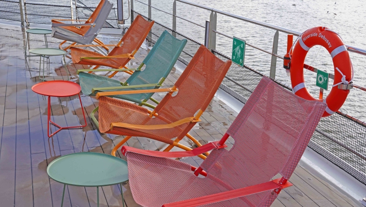 MS Riverside Debussy Sundeck of Riverside Luxury Cruises