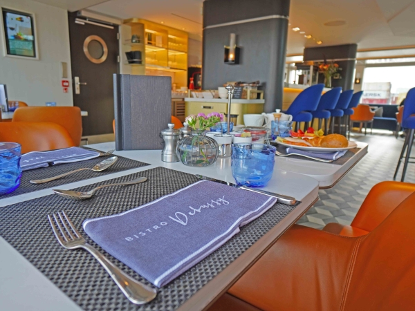 MS Riverside Debussy Bistro of Riverside Luxury Cruises