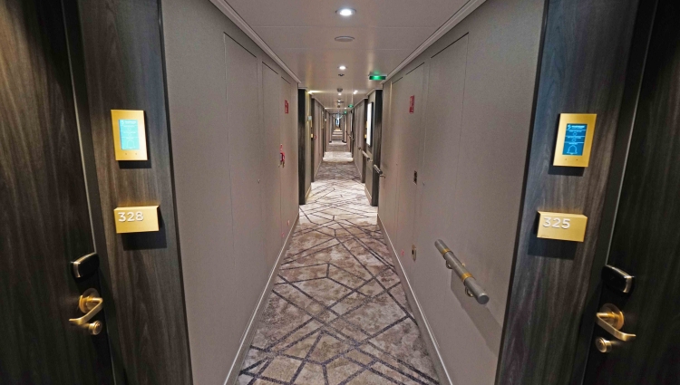 MS Riverside Debussy Corridor of Riverside Luxury Cruises
