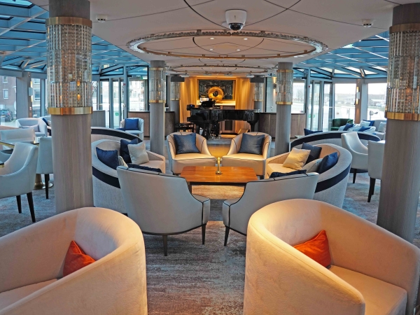 MS Riverside Debussy Palm Court of Riverside Luxury Cruises