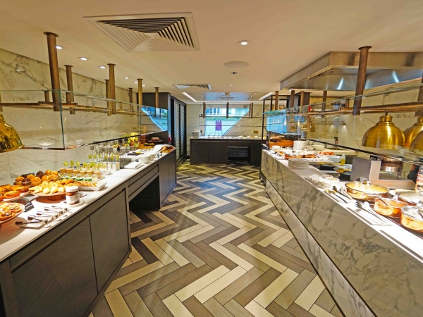 MS Riverside Debussy Market Place Buffet of Riverside Luxury Cruises