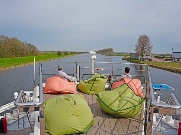 MS Riverside Debussy Sundeck of Riverside Luxury Cruises