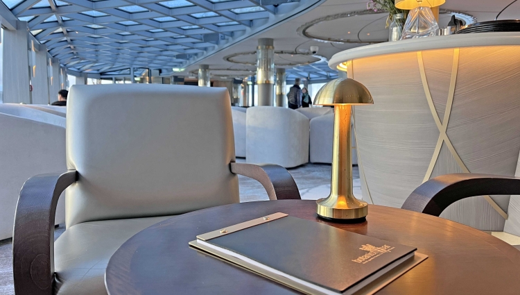 MS Riverside Debussy Palmcourt of Riverside Luxury Cruises