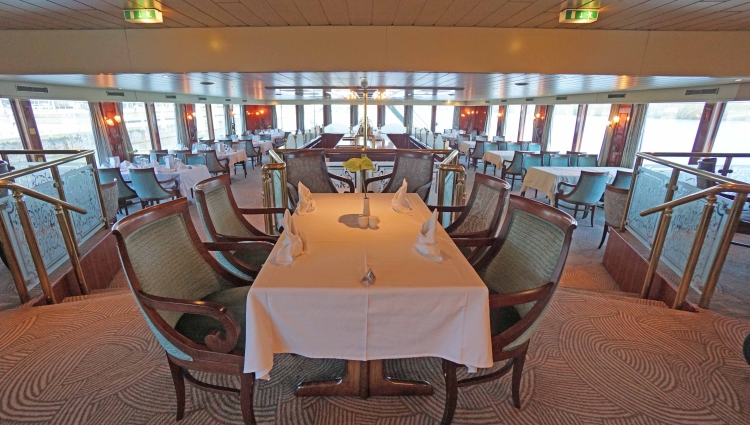 MS Rhein Prinzessin Panorama-Restaurant of Phoenix Reisen Bonn