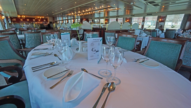 MS Rhein Prinzessin Panorama-Restaurant of Phoenix Reisen Bonn