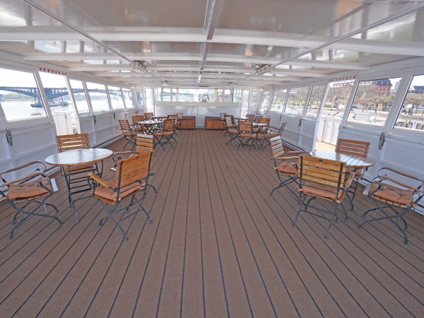 MS Rhein Prinzessin Sonnendeck of Phoenix Reisen Bonn