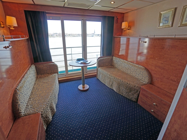 MS Rhein Prinzessin Komfort-Balkonkabine of Phoenix Reisen Bonn