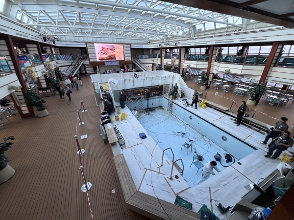 MS Costa Favolosa of Costa Croicere Indoor Pool