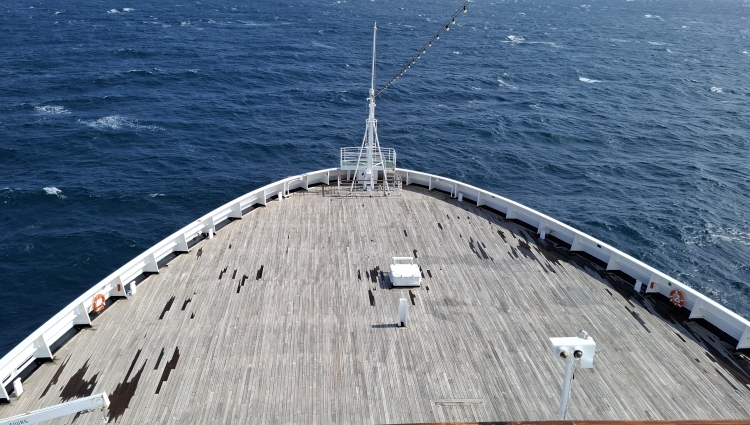 MS Vasco da Gama bow of nicko cruises