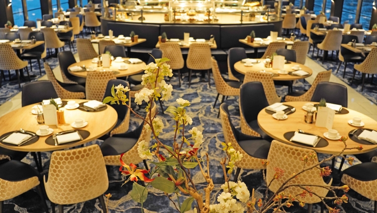  MS nickoVISION of nicko cruises Vision-Restaurant